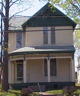 Joseph & Ella Noland home looking west.